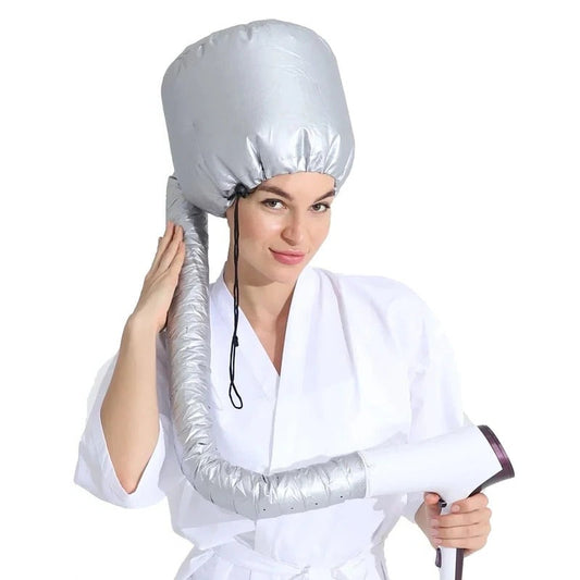 Portable Hair Bonnet Dryer Cap - Lightweight, Hands-Free Hair Drying