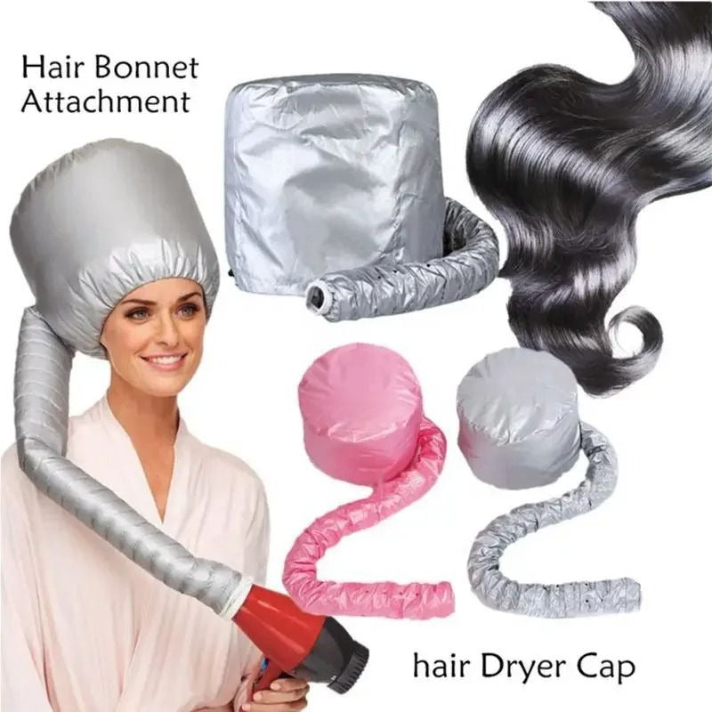 Portable Hair Bonnet Dryer Cap - Lightweight, Hands-Free Hair Drying