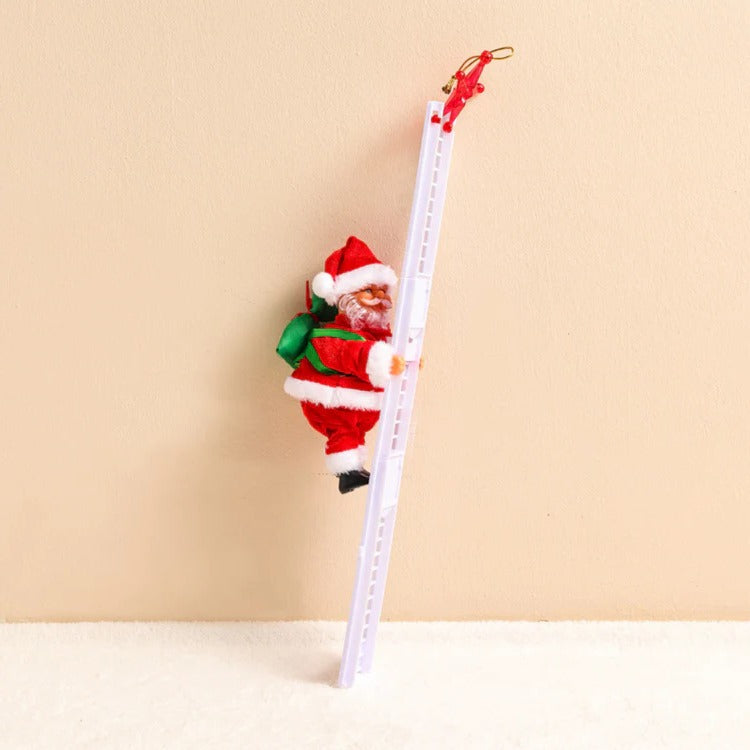 Animated Climbing Santa Holiday Display Toy