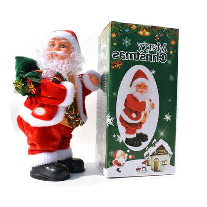Animated Climbing Santa Holiday Display Toy