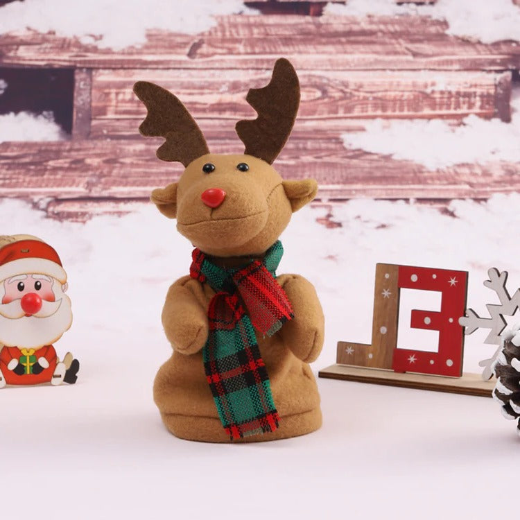 Animated Climbing Santa Holiday Display Toy