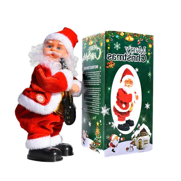 Animated Climbing Santa Holiday Display Toy