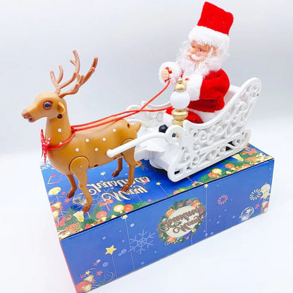 Animated Climbing Santa Holiday Display Toy