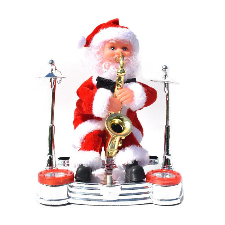 Animated Climbing Santa Holiday Display Toy