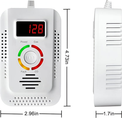 Plug-In Home Gas & Carbon Monoxide Detector