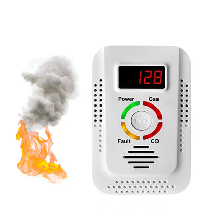 Plug-In Home Gas & Carbon Monoxide Detector
