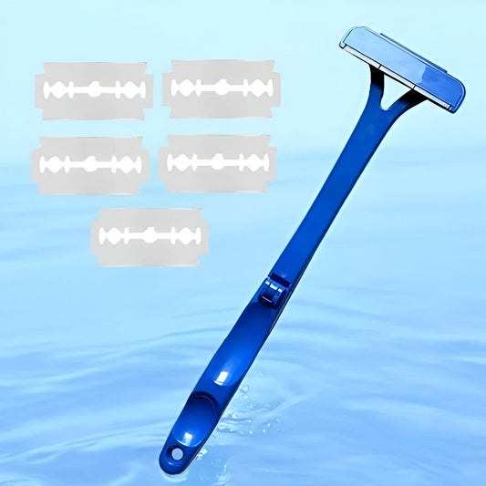 Men's Extended-Reach Back Shaver for Easy, All-Over Grooming