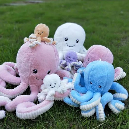 Ultra-Soft Giant Octopus Plush Toy - Cuddly Stuffed Animal