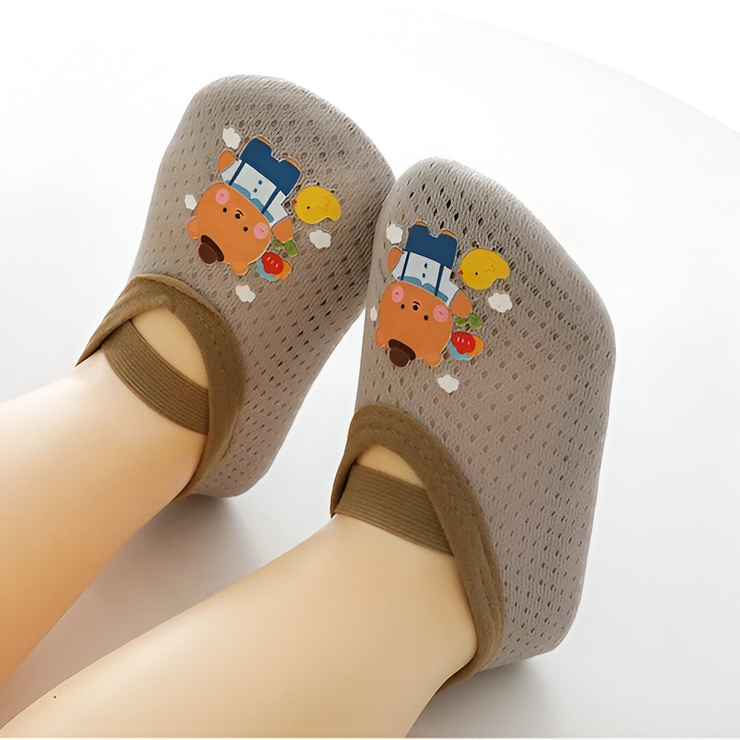 Cute Cartoon Baby Non-Slip Shoes – Soft Soles for Safe Steps