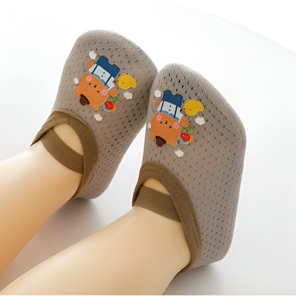 Cute Cartoon Baby Non-Slip Shoes – Soft Soles for Safe Steps