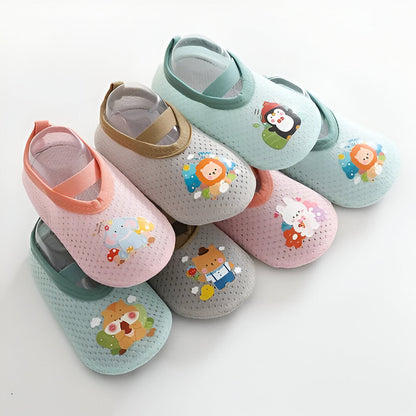 Cute Cartoon Baby Non-Slip Shoes – Soft Soles for Safe Steps