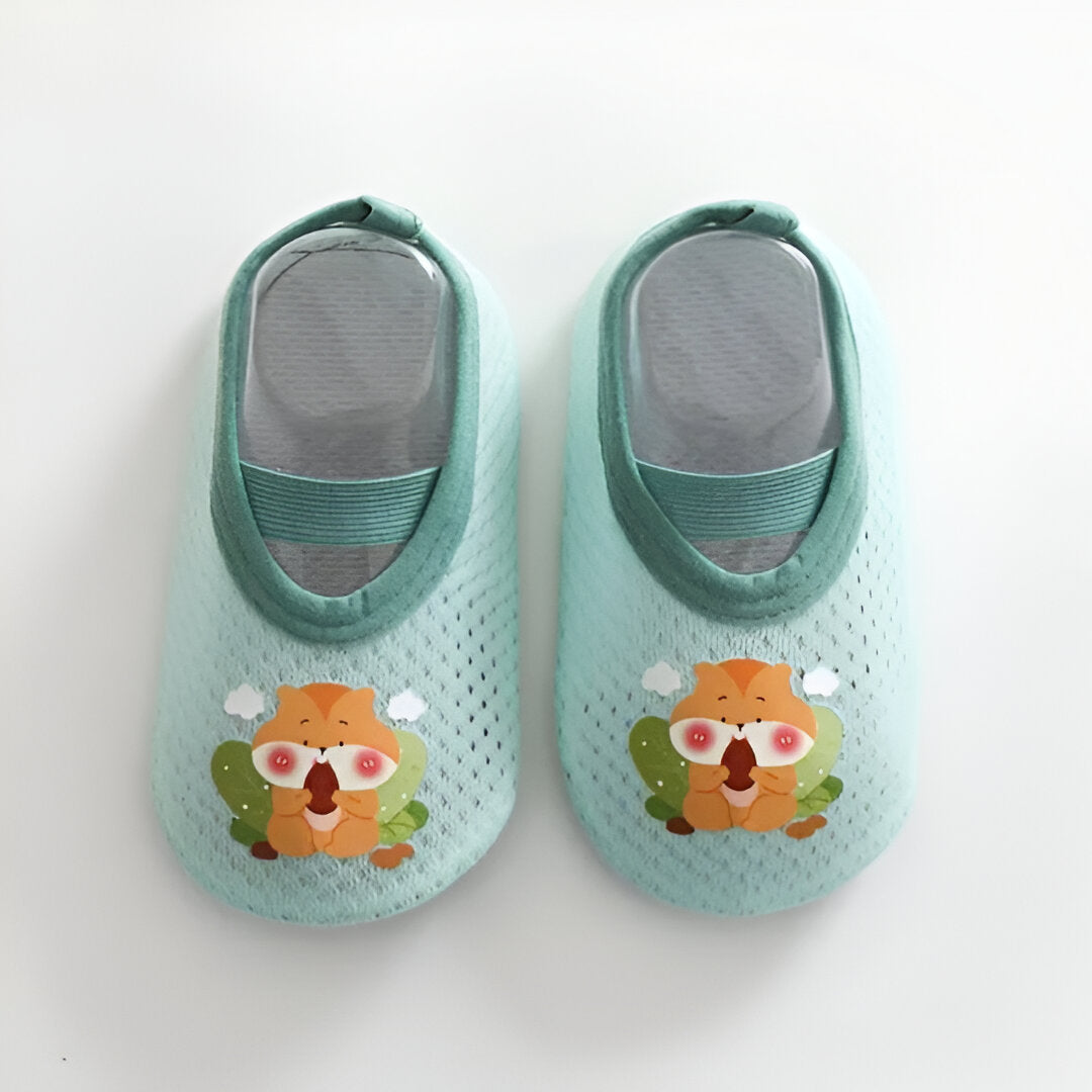 Cute Cartoon Baby Non-Slip Shoes – Soft Soles for Safe Steps