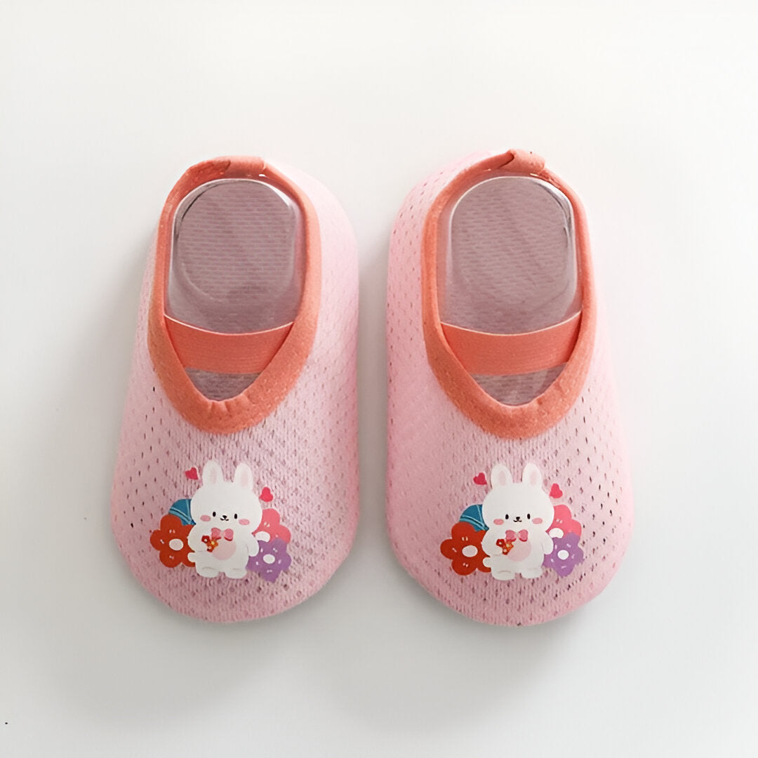 Cute Cartoon Baby Non-Slip Shoes – Soft Soles for Safe Steps
