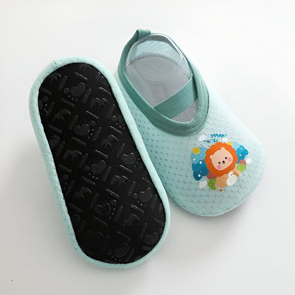 Cute Cartoon Baby Non-Slip Shoes – Soft Soles for Safe Steps