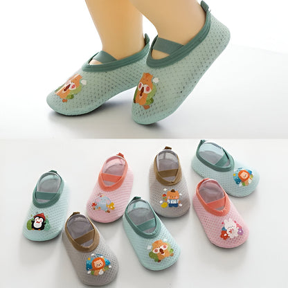 Cute Cartoon Baby Non-Slip Shoes – Soft Soles for Safe Steps