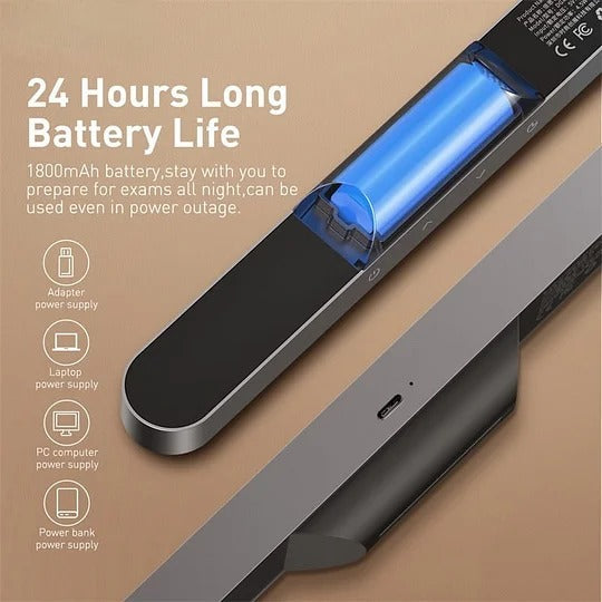 Sleek Magnetic Rechargeable Desk Lamp
