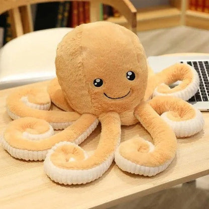 Ultra-Soft Giant Octopus Plush Toy - Cuddly Stuffed Animal