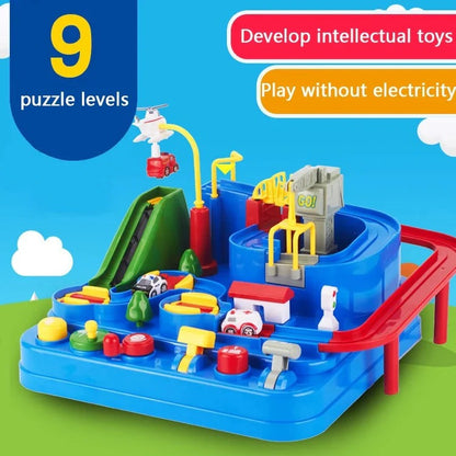 Kids’ Mechanical Vehicle Track Racing Game