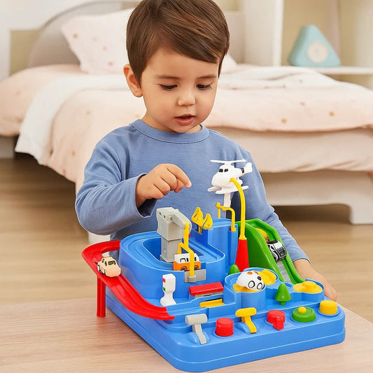 Kids’ Mechanical Vehicle Track Racing Game
