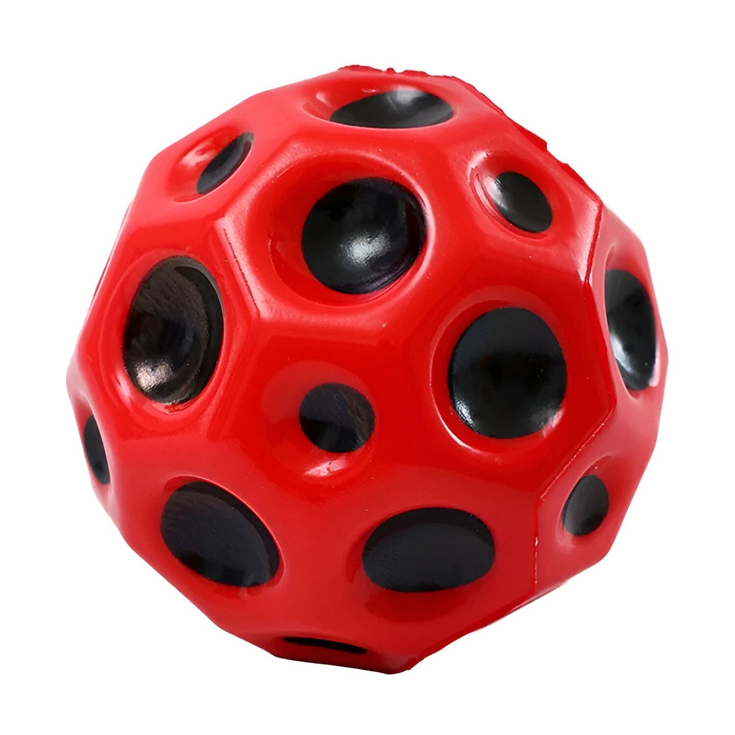 Calming Stress Relief Bouncy Ball - Squeeze, Bounce & Unwind