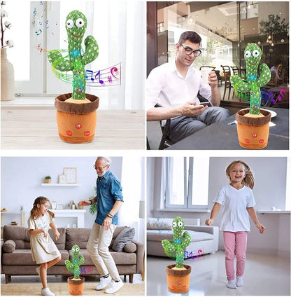 Sound-Activated Dancing Cactus Toy
