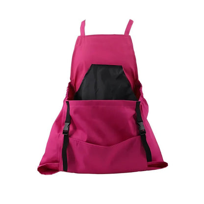 Rugged Harvesting Apron with Quick-Release Drop Pouch