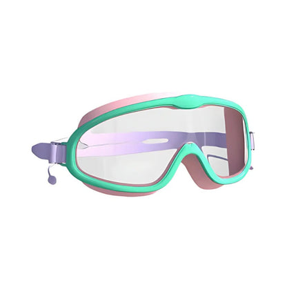Kids' Anti-Fog Swim Goggles with Wide View for Crystal-Clear Vision