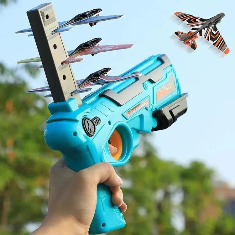 SkyGlider Aircraft Launcher Toy – High-Flying Fun for Kids