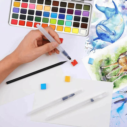 Premium Watercolor Paint Set – Rich Pigments for Stunning, Blendable Color