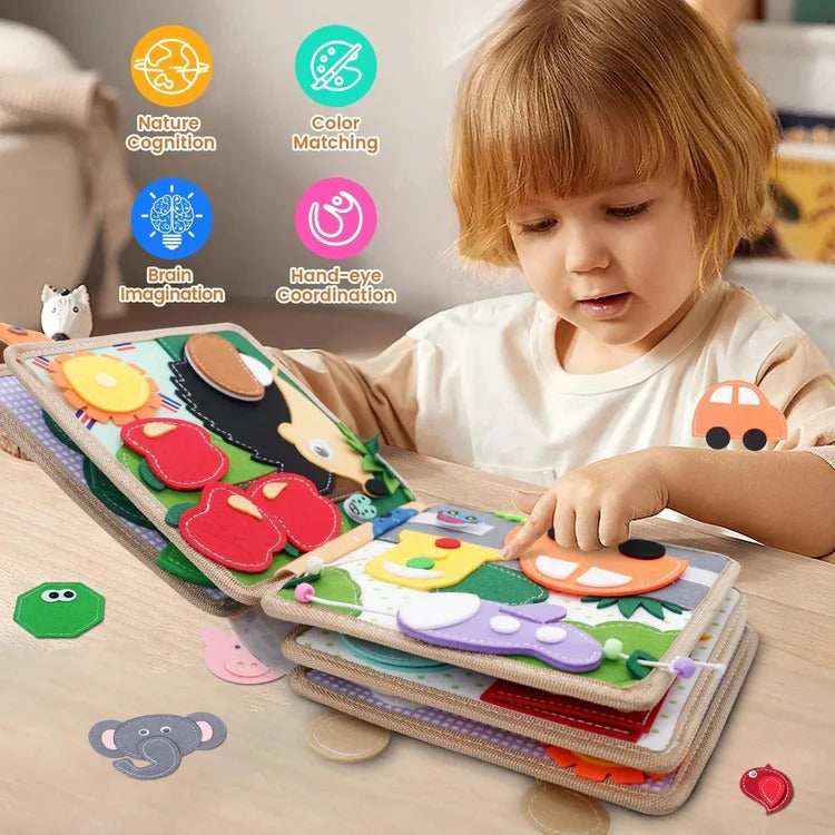 Kids' Sensory Activity Storybook: Interactive Tales
