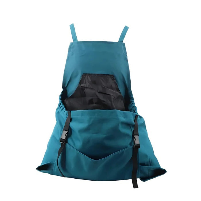 Rugged Harvesting Apron with Quick-Release Drop Pouch