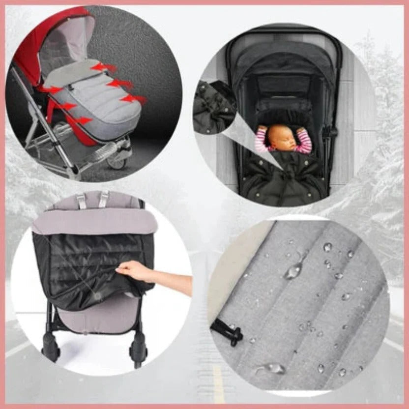 All-Season Universal Baby Stroller Footmuff for Cozy Warmth on the Go