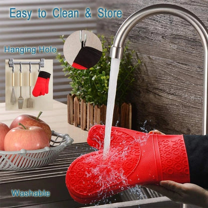 Premium Heat-Resistant Oven Gloves for Safe, Easy Handling
