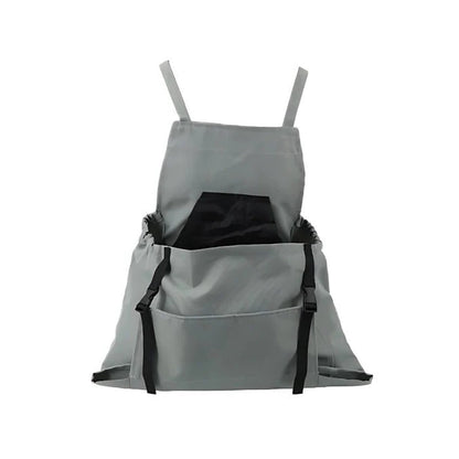 Rugged Harvesting Apron with Quick-Release Drop Pouch