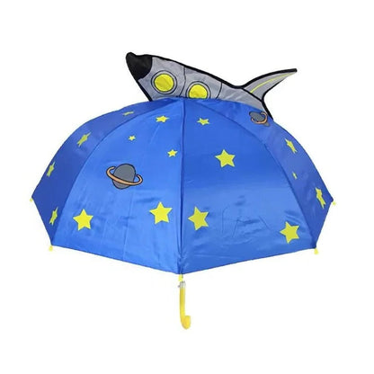 Rainbow Fun Kids' Umbrella - Bright, Durable Rain Gear for Little Explorers