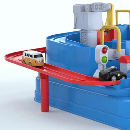 Kids’ Mechanical Vehicle Track Racing Game