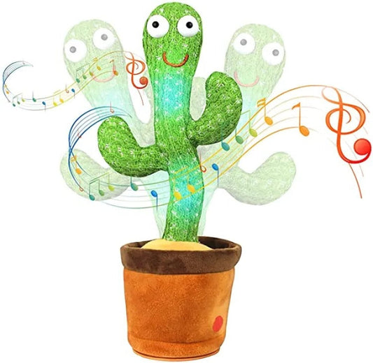Sound-Activated Dancing Cactus Toy