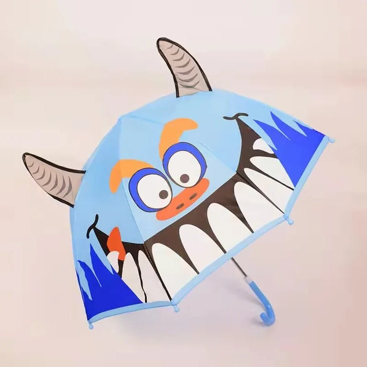 Rainbow Fun Kids' Umbrella - Bright, Durable Rain Gear for Little Explorers