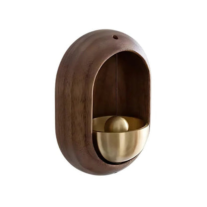 Handcrafted Wooden Door Chime – Rustic, Elegant Home Bell