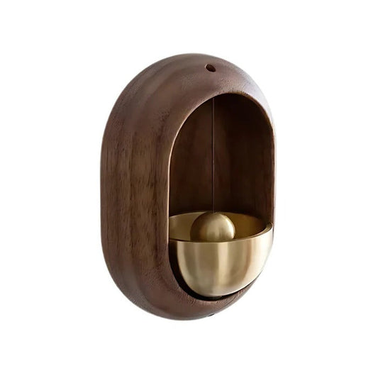 Handcrafted Wooden Door Chime – Rustic, Elegant Home Bell