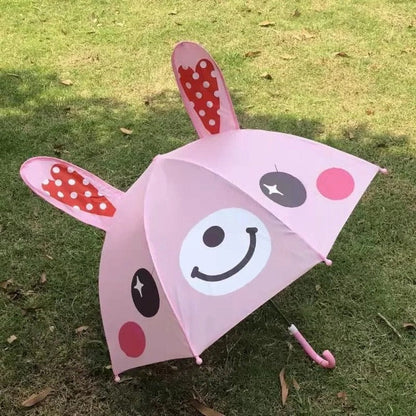 Rainbow Fun Kids' Umbrella - Bright, Durable Rain Gear for Little Explorers