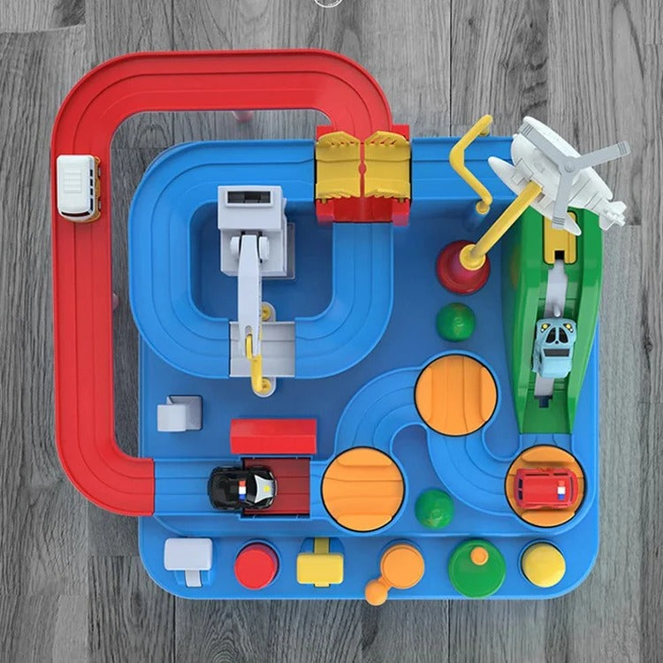 Kids’ Mechanical Vehicle Track Racing Game