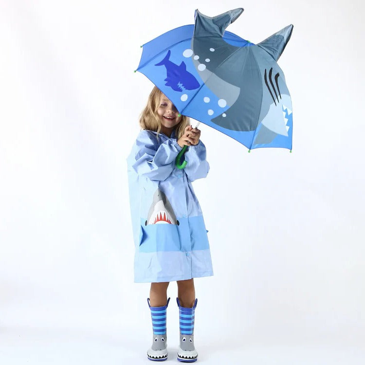 Rainbow Fun Kids' Umbrella - Bright, Durable Rain Gear for Little Explorers