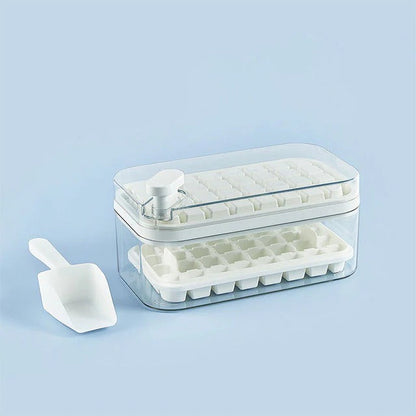 One-Click Ice Tray System — Effortless Ice at the Push of a Button