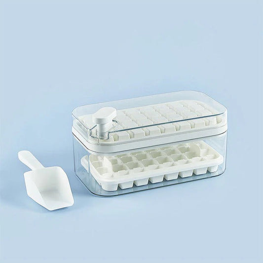 One-Click Ice Tray System — Effortless Ice at the Push of a Button