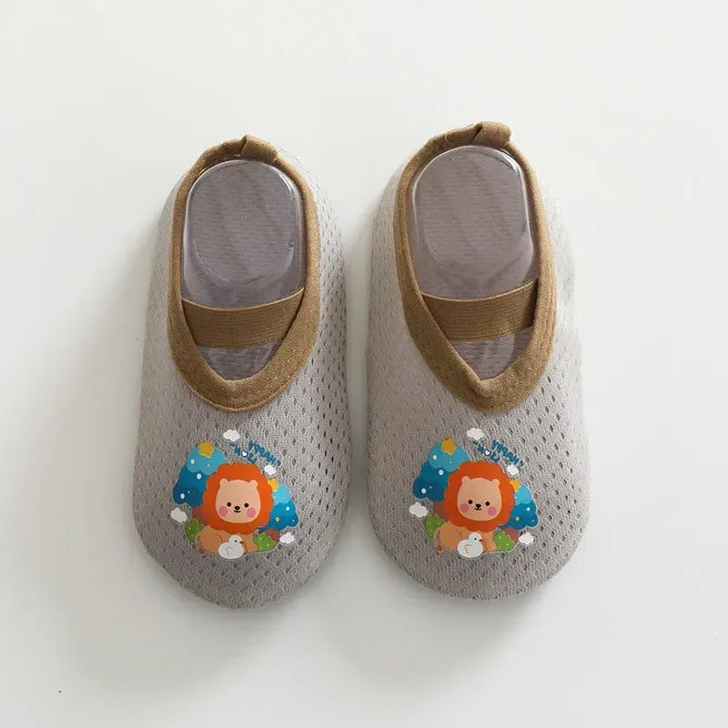 Cute Cartoon Baby Non-Slip Shoes – Soft Soles for Safe Steps