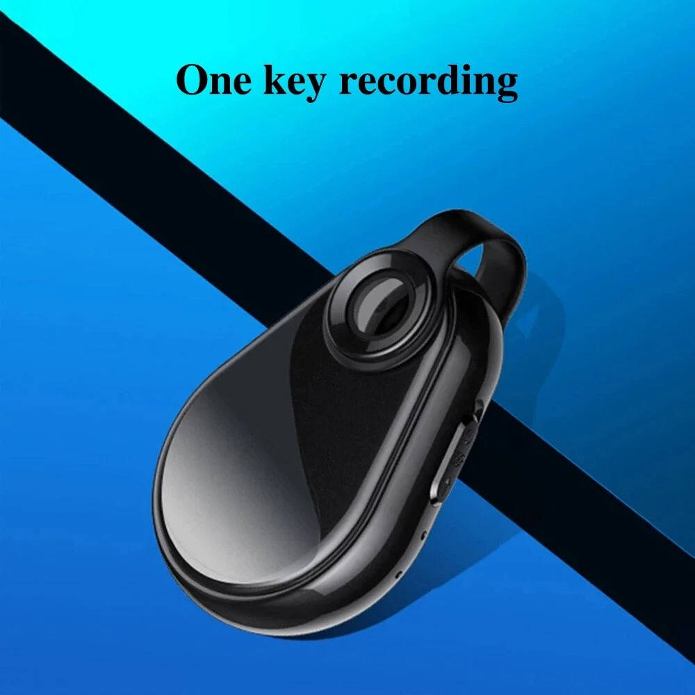 Discreet Hidden Camera Necklace with Audio and Video Recording