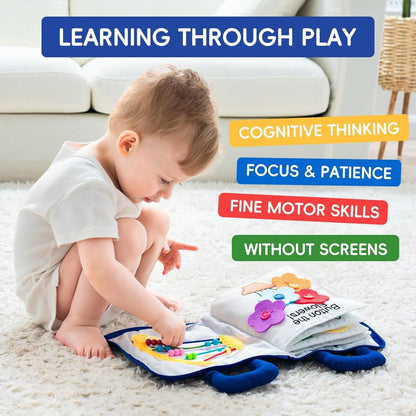 Montessori Book Set for 1-Year-Old Babies