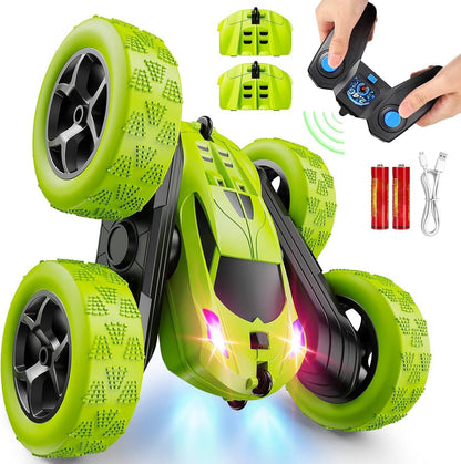 Thrilling RC Cars for Kids Ages 6–12 with LED Lights and 360° Flips