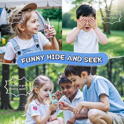 Kids Walkie Talkies: Video, Voice & Chat - 2-Pack